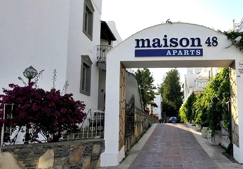 Maison 48 Apart Hotel Gümbet Eksteriør billede